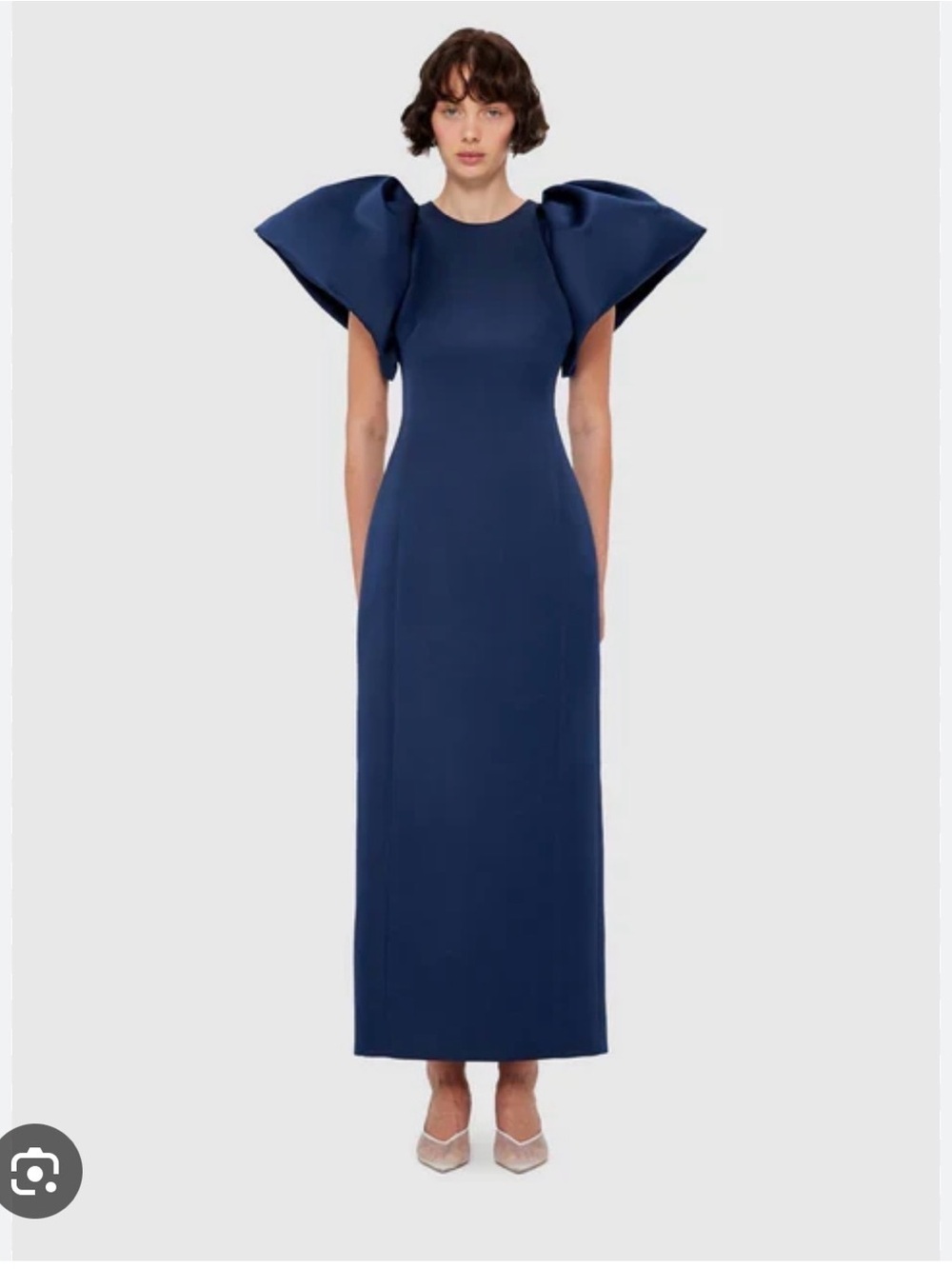 Leo Lin Lucinda Maxi Dress Navy US10